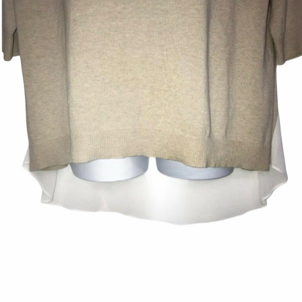 Lane Bryant Tan Lightweight Pullover Sweater 22/24 - Picture 3 of 5